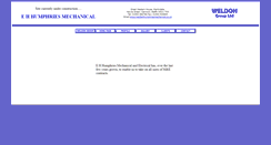 Desktop Screenshot of ehhumphriesmechanical.co.uk